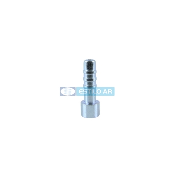 CONEXAO SALVA VIDA 08MM ACO ENCAIXE INTERNO PACOTE COM 10 PCS