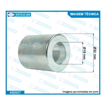 CANECA ALUMINIO 12MM 5/8